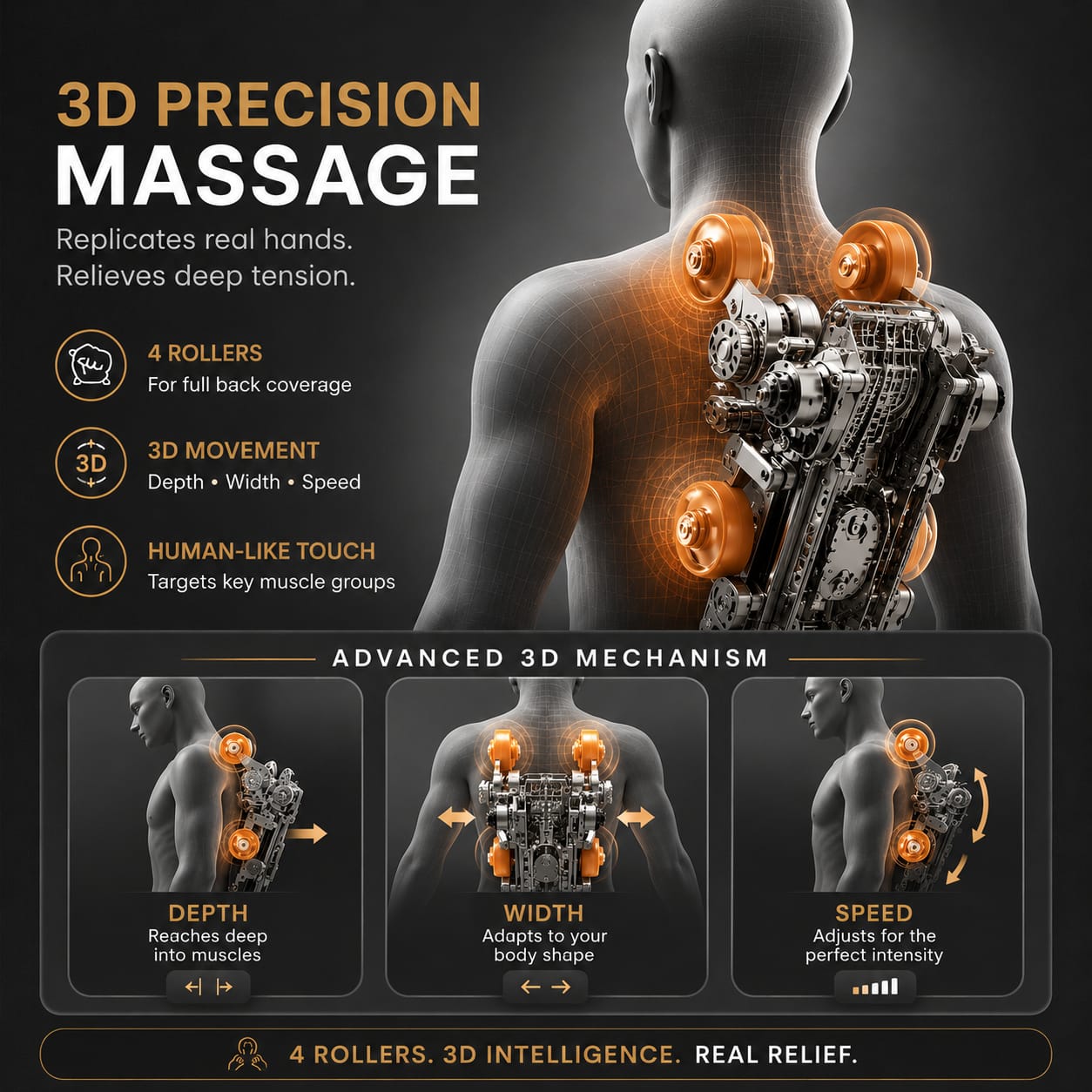 Relaxa 3D Full Body Massage Chair