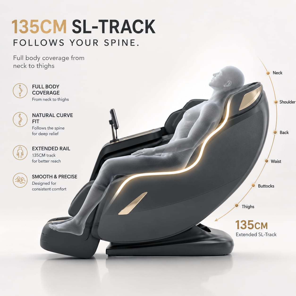 Relaxa 3D Full Body Massage Chair